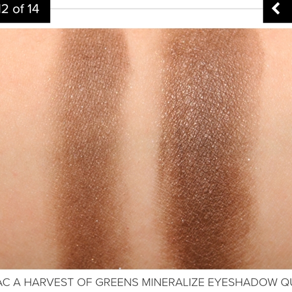 NEW Mac Eye Shadow Quad in "A Harvest of Greens" - Picture 6 of 7